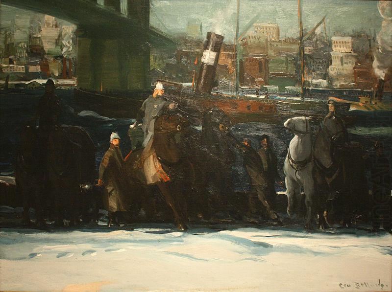 Snow Dumpers, George Wesley Bellows